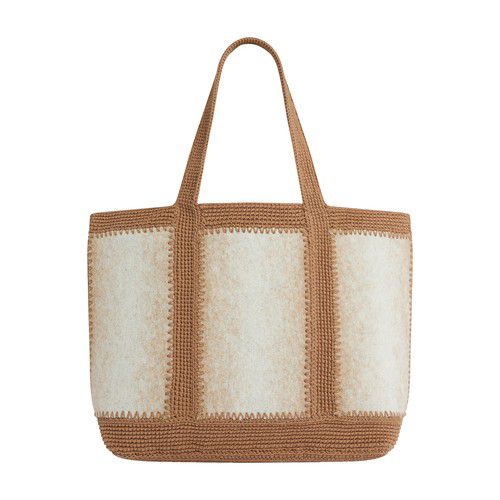 Felt L Cabas Tote