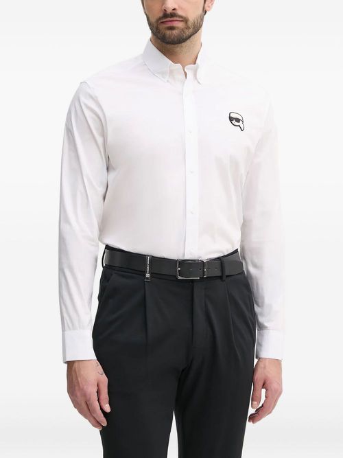 Ikonik Karl shirt - White