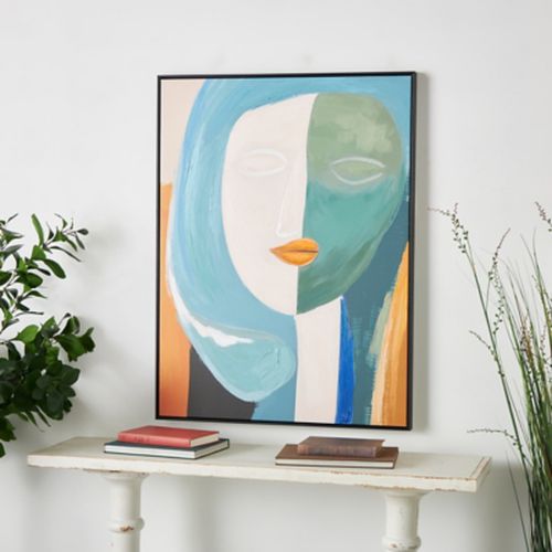 Bayberry Lane Impressionist Woman Framed Wall Art 30" x 40", Multi