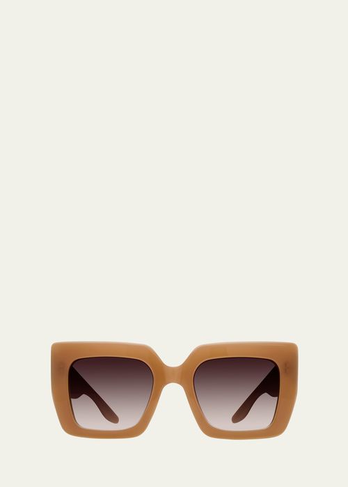 Wailua Camel Zyl Butterfly Sunglasses