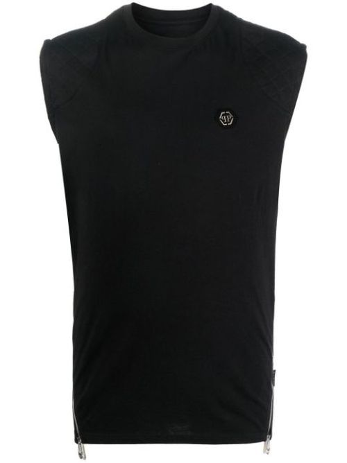 Hexagon quilted vest
