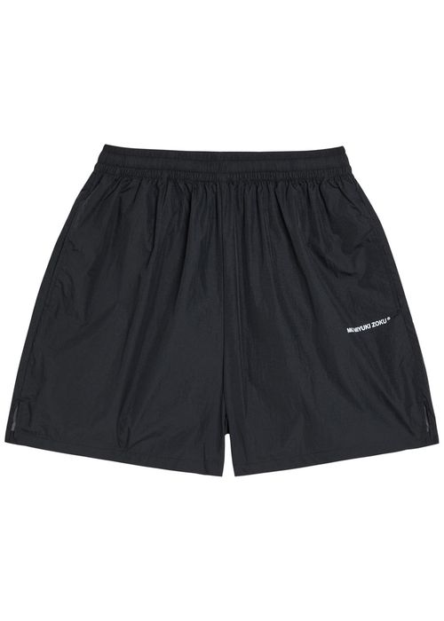 Hyperlight Logo-print Shell Shorts