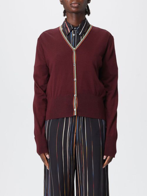 Cardigan Woman color Burgundy