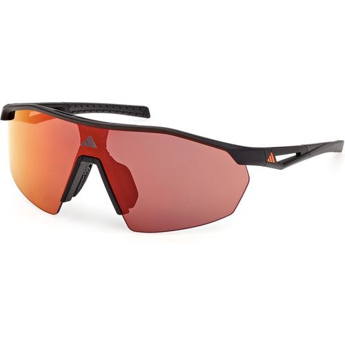Adidas Sport Unisex Adidas Sport SP0116 ANEMOS LIGHT S 02L Gafas de sol Inyectado Negro roviex Máscara Norma