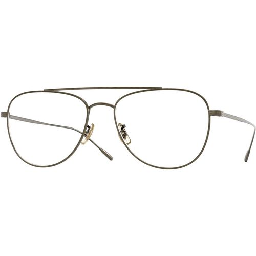 Oliver Peoples Unisex Oliver Peoples OV1363T STILSON 5284 Optische Fassungen Titan Gold Transparent Pilot Norma