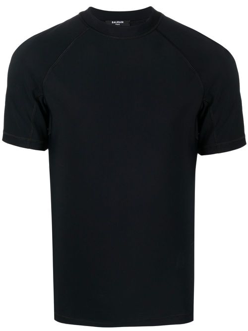 Logo crew-neck T-shirt - Black