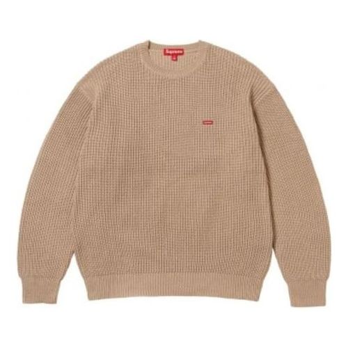 FW23 Week7 Small Box Ribbed Sweater 'Beige'