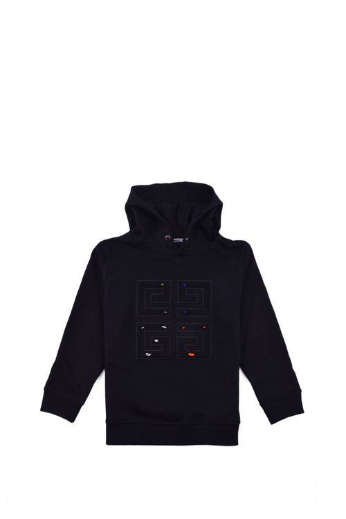 Cotton Sweatshirt With Hood