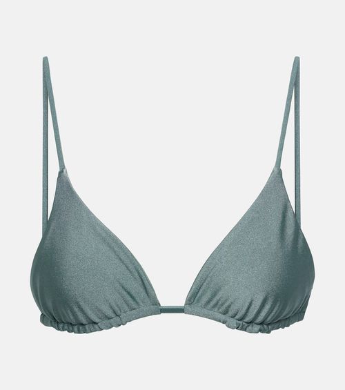 Via triangle bikini top