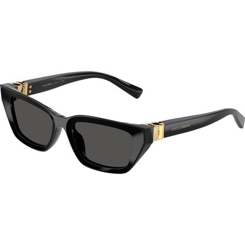 Dolce & Gabbana Woman Dolce & Gabbana DG4532 501/87 Sunglasses Acetate Black Grey Cat Eye Norma