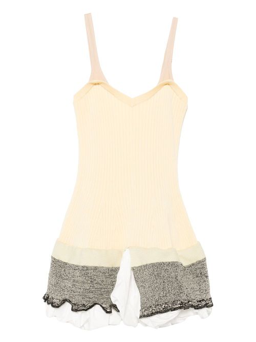 Toga sleeveless dress - Yellow