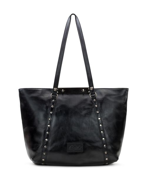 Benvenuto Smooth Leather Tote - Black