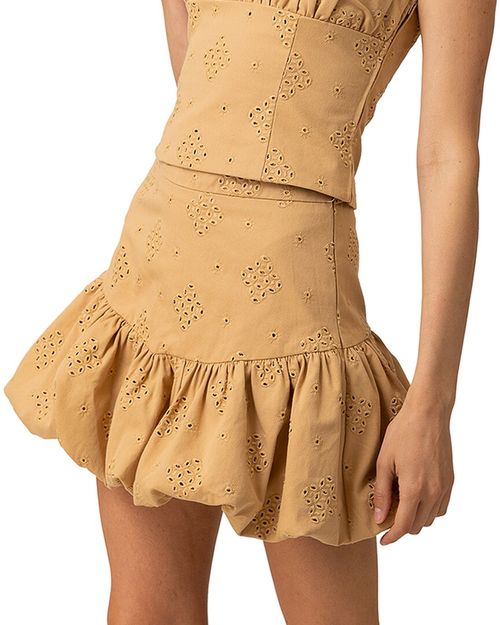 Devin Bubble Mini Skirt
