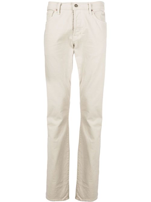 Straight leg trousers - Neutrals