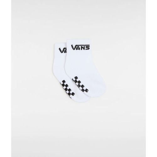 Vans Baby Drop Hook And Loop Classic Sock No Show - White Cotton - One