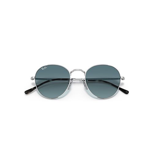Ray-Ban David Sunglasses Silver Frame Blue Lenses 51-20