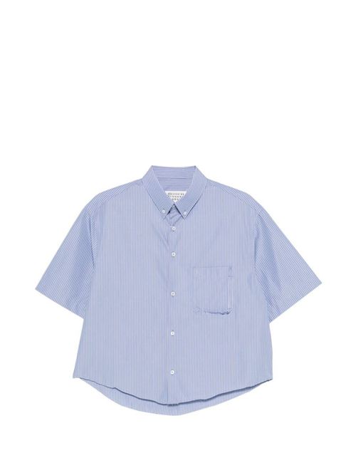 Short-Sleeved Cotton Shirt