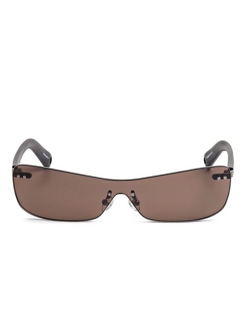 자크뮈스 logo-engraved sunglasses - Black JAC69