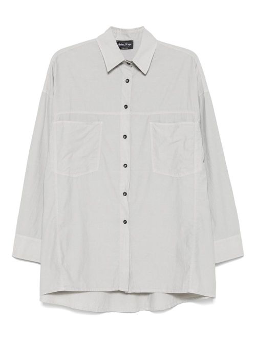 Andrea Ya'aqov long sleeve shirt dress - Grey