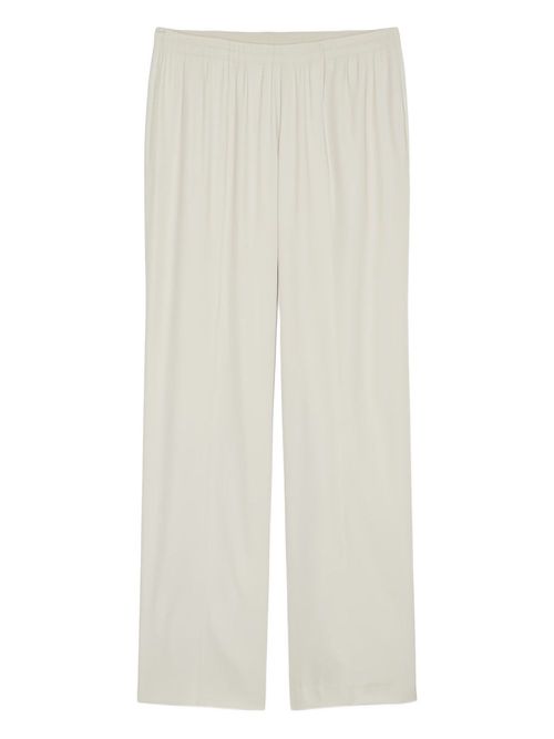 Elasticated-waist trousers - Grey