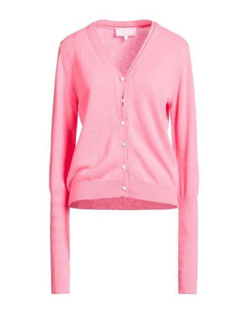 Woman Cardigan Fuchsia Size 1 Cashmere