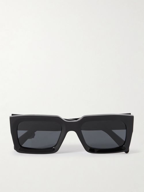 Bold Square-frame Acetate Sunglasses