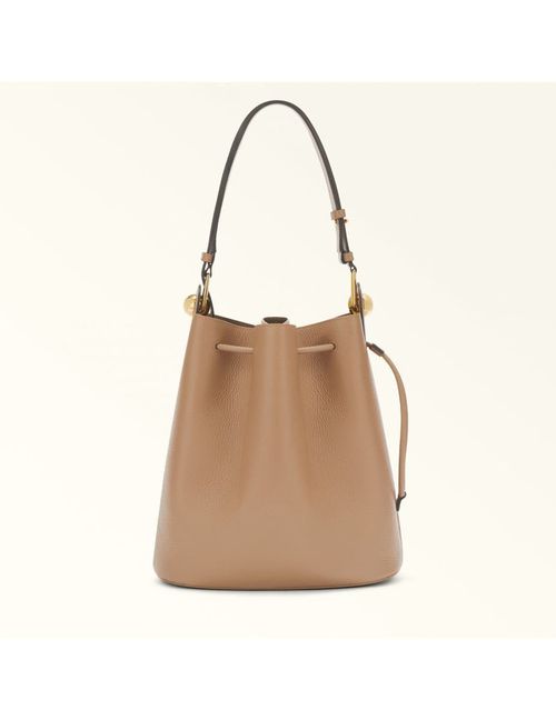 Leather Bucket Bag