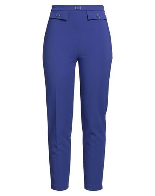 Elisabetta Franchi Woman Pants Blue Size 2 Polyester, Elastane