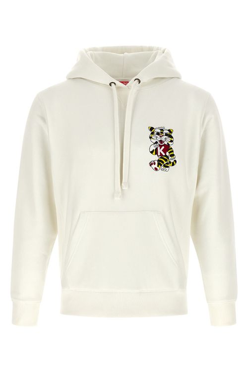 'Wild Tiger Embroidered' Hoodie