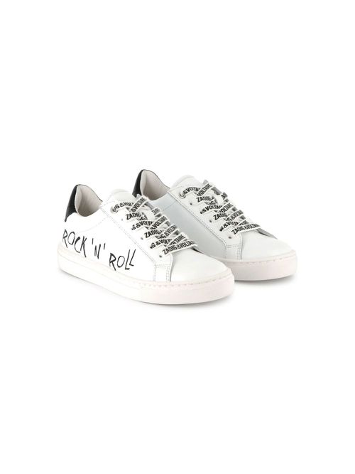 Leather sneakers - White