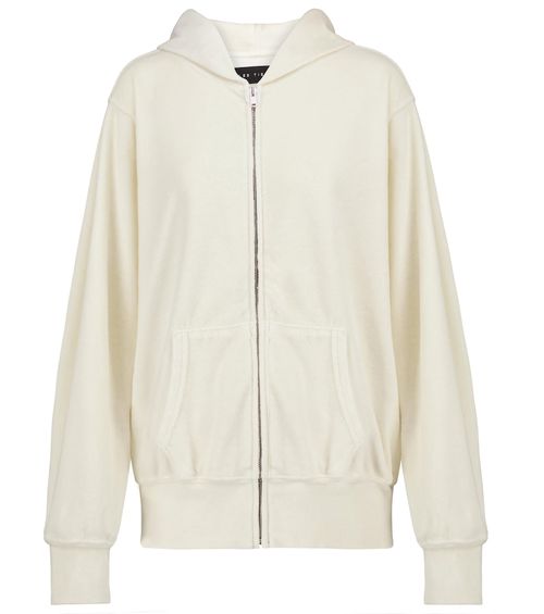 Velour hoodie