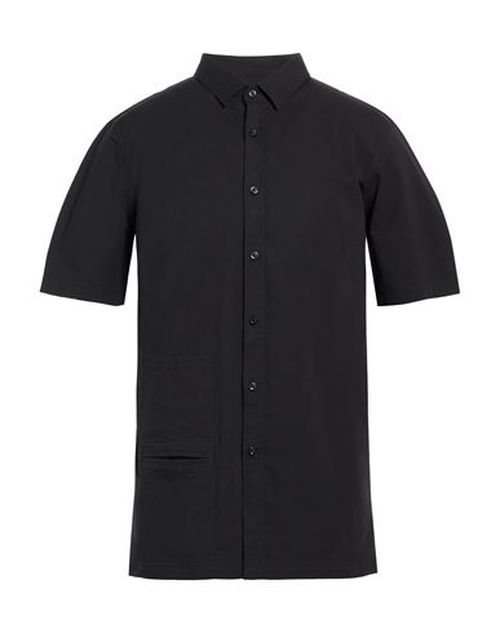 Man Shirt Black Size 17 ½ Cotton, Elastane