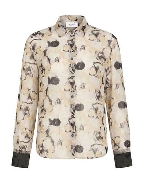 Aviù Woman Shirt Khaki Size 6 Polyester