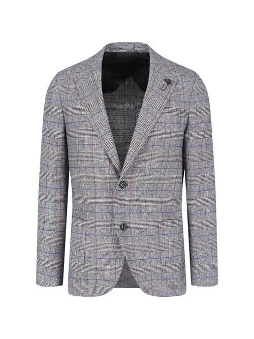 Men's Multicolor? Wool-Blend Silk & Elastane Jacket