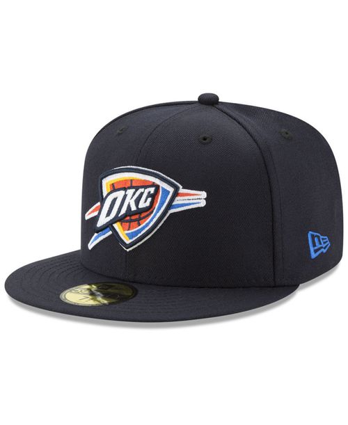 Oklahoma City Thunder Basic 59FIFTY Fitted Cap 2018 - Black