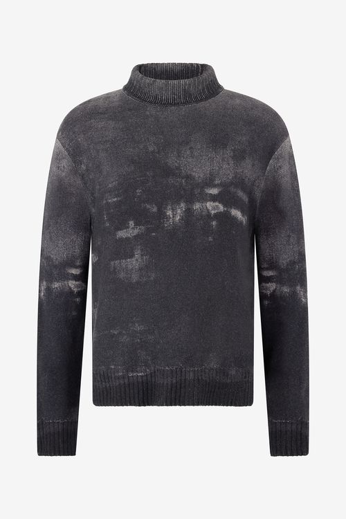 Turtle-neck Wool Sweater