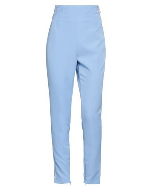 Relish Collection Woman Pants Light blue Size 8 Polyester, Elastane