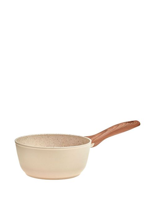 Non-stick cookware sauce pan - Pink
