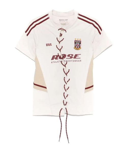 Lace-up T-shirt