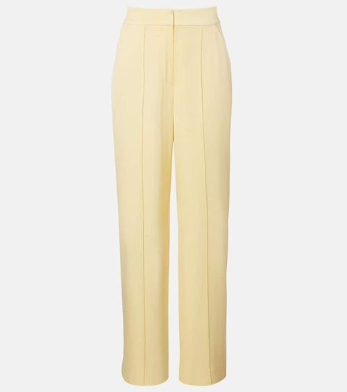 Kyra satin wide-leg pants