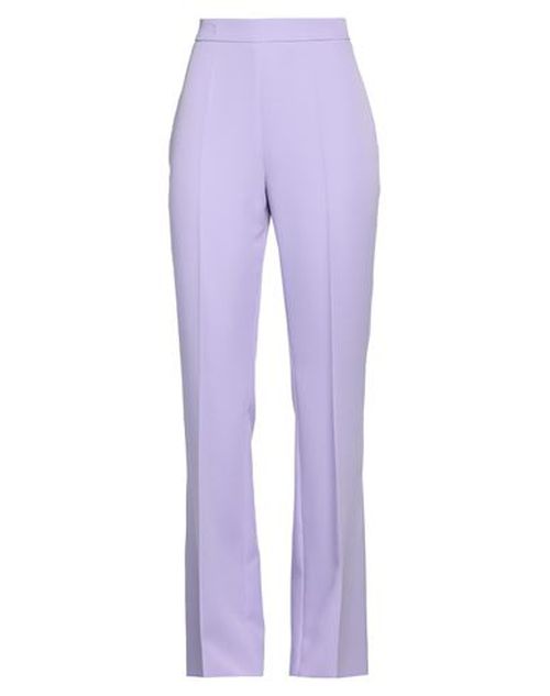 Woman Pants Lilac Size 6 Polyester, Elastane