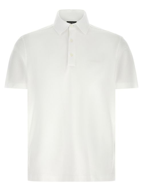 Piqué Cotton Polo Shirt