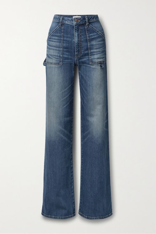 Quentin High-rise Wide-leg Jeans - Blue