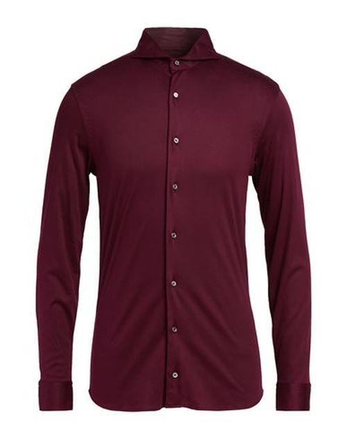 Man Shirt Plum Size M Cotton