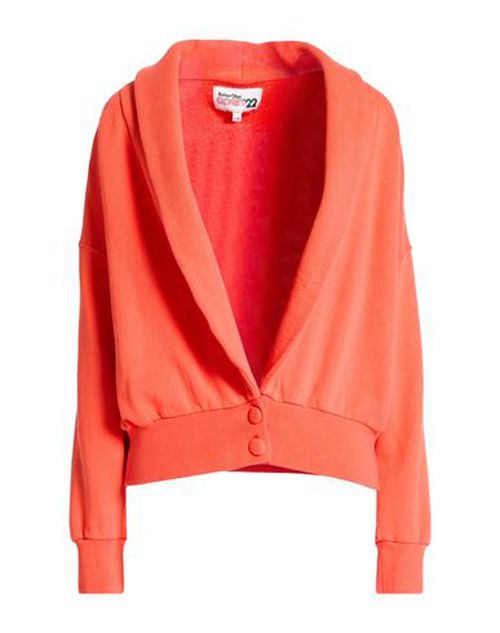 Open '22 Woman Sweatshirt Tomato red Size M/L Cotton