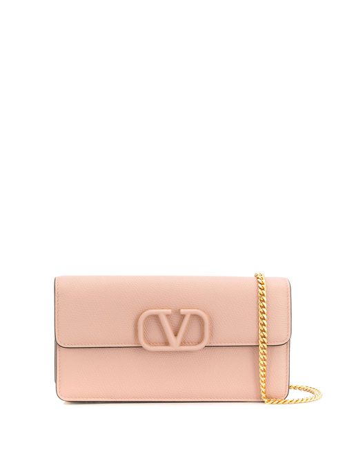 VLOGO Signature clutch - Neutrals