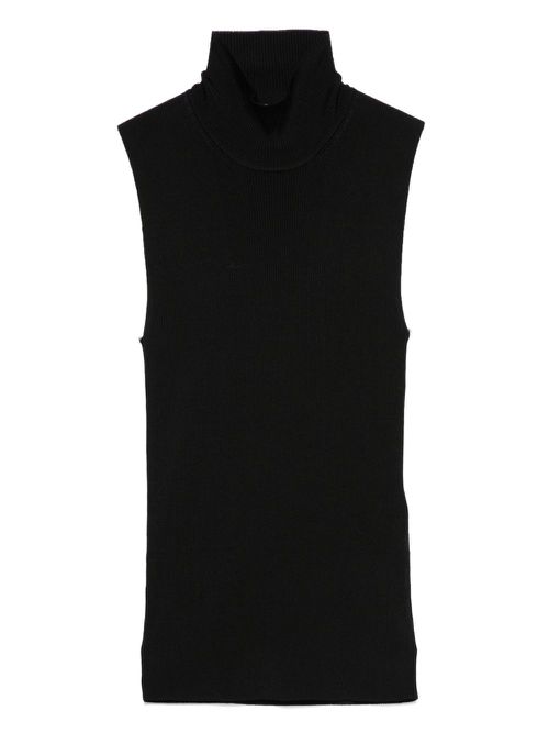 Sleeveless top - Black