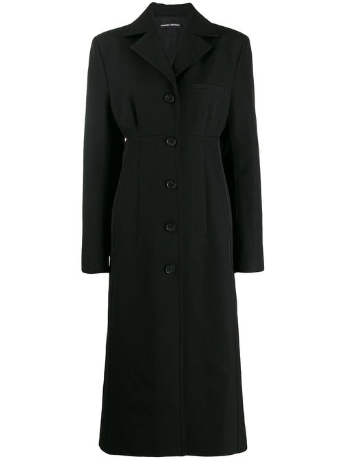 Single breasted coat - Black