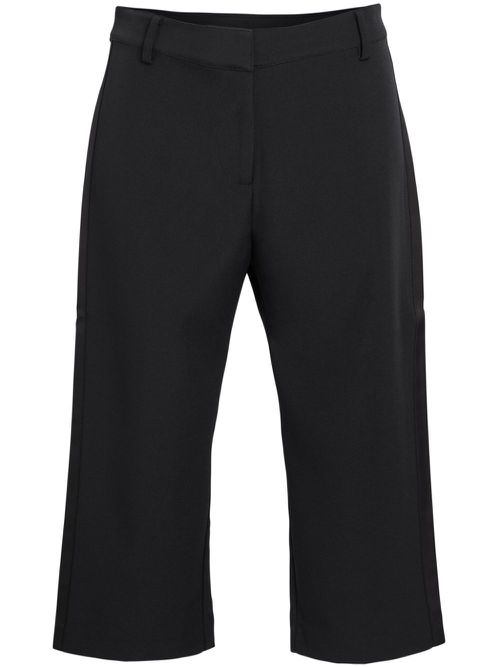 Kiera mid-rise capri trousers - Black