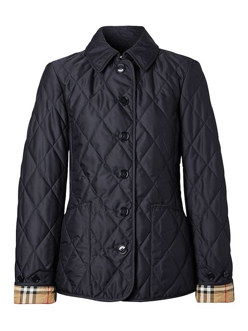 Women's Fernleigh Quilted Logo Jacket - Midnight